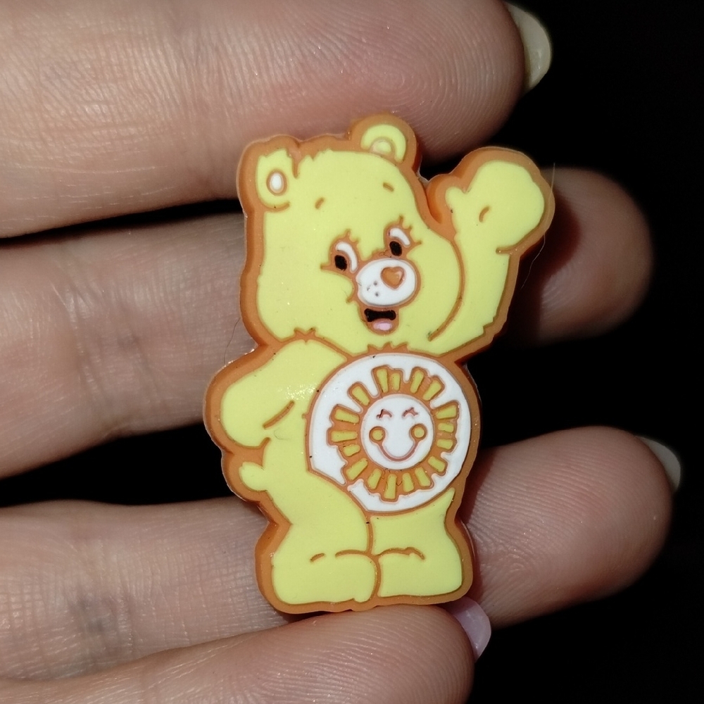 Handmade Carebear Funshine Bear Croc Charm